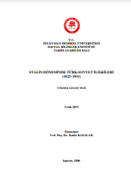 Stalin döneminde Türk-Sovyet ilişkileri (1923–1953)